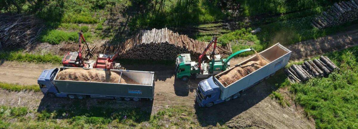 Combitrans OÜ - wood chip production
