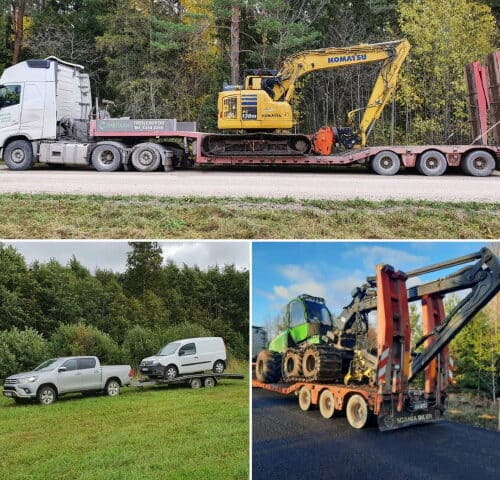 Raskaskaluston kuljetus (lavettikuljetukset) - Combitrans OÜ