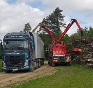 Produktion av flis - Combitrans OÜ